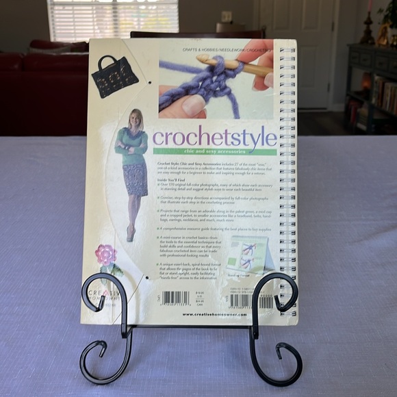 CROCHET STYLE BOOK BY CREATIVE HOMEOWNER - HOME ARTS - Picture 2 of 15
